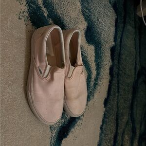 Vans Pink Slip-On Sneakers